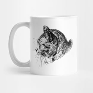 Drawing Cat Mug